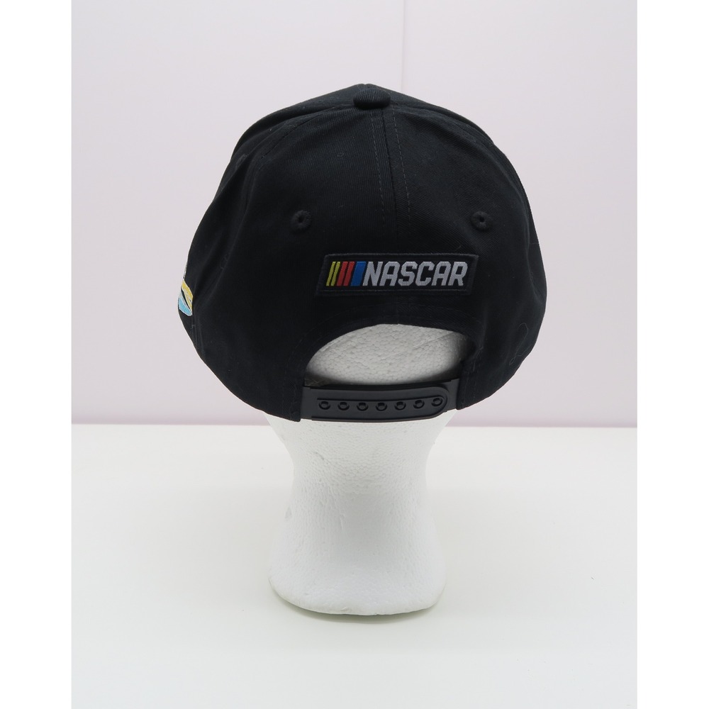 NASCAR Phoenix Raceway Snapback Hat Melonwear Black Checkered Brim Cap Mens OSFM - Picture 4 of 8